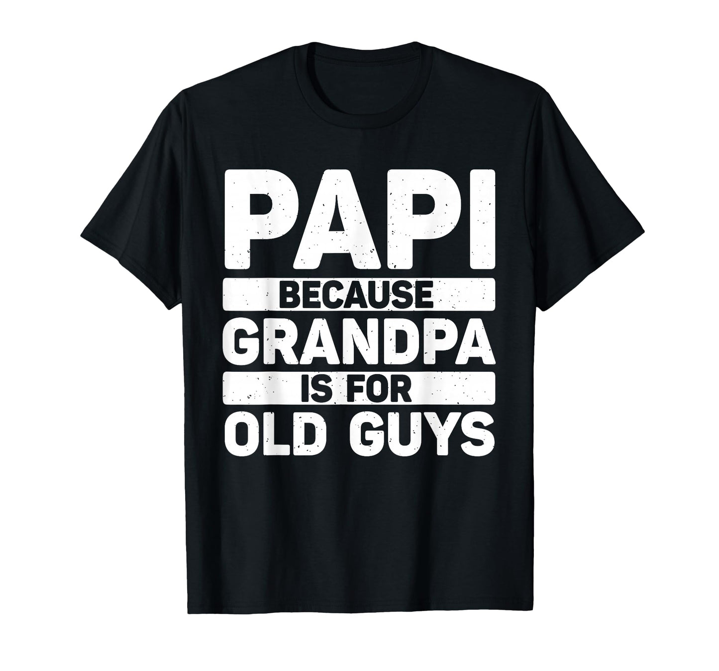 Papi Design For Grandpa From Grandkids Father's Day Papi T-Shirt