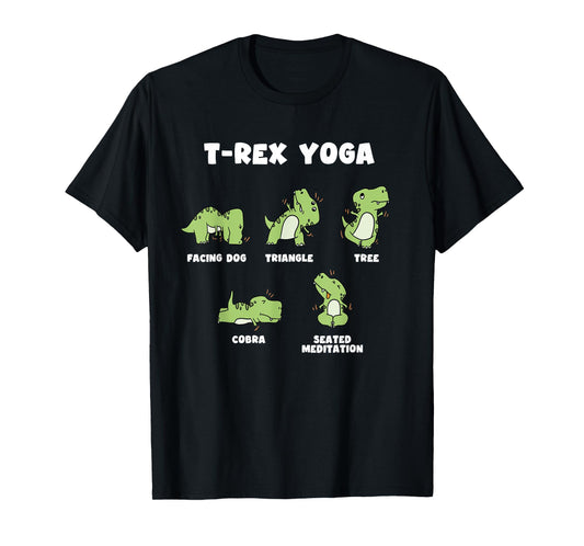 T-Rex Yoga T-Shirt