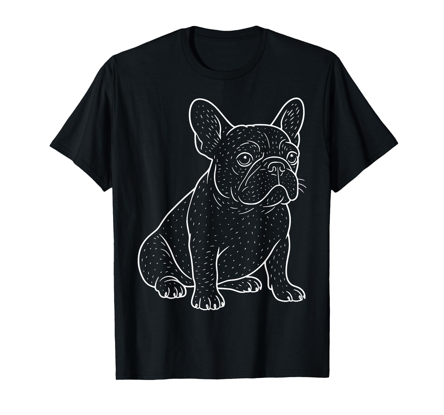 French Bulldog Illustration T-Shirt