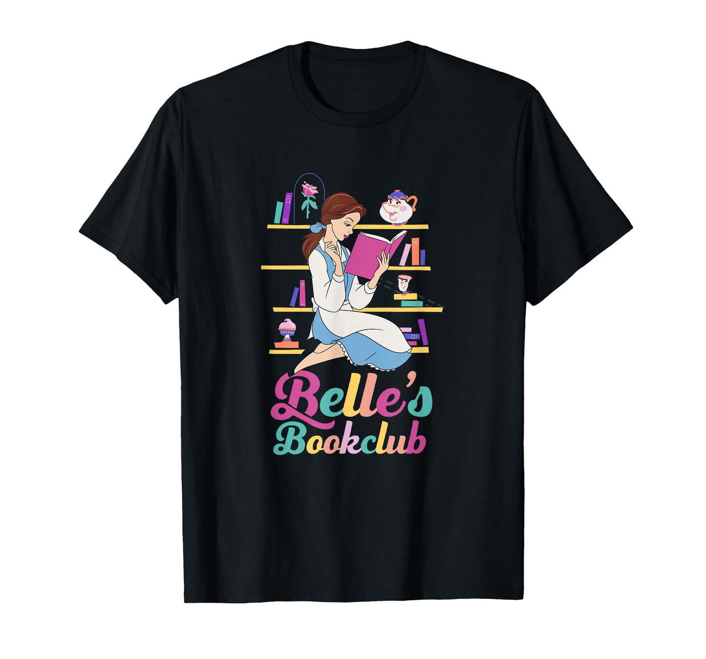 Disney Beauty And The Beast Belle Book Club T-Shirt
