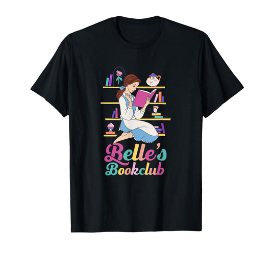 Disney Beauty And The Beast Belle Book Club T-Shirt