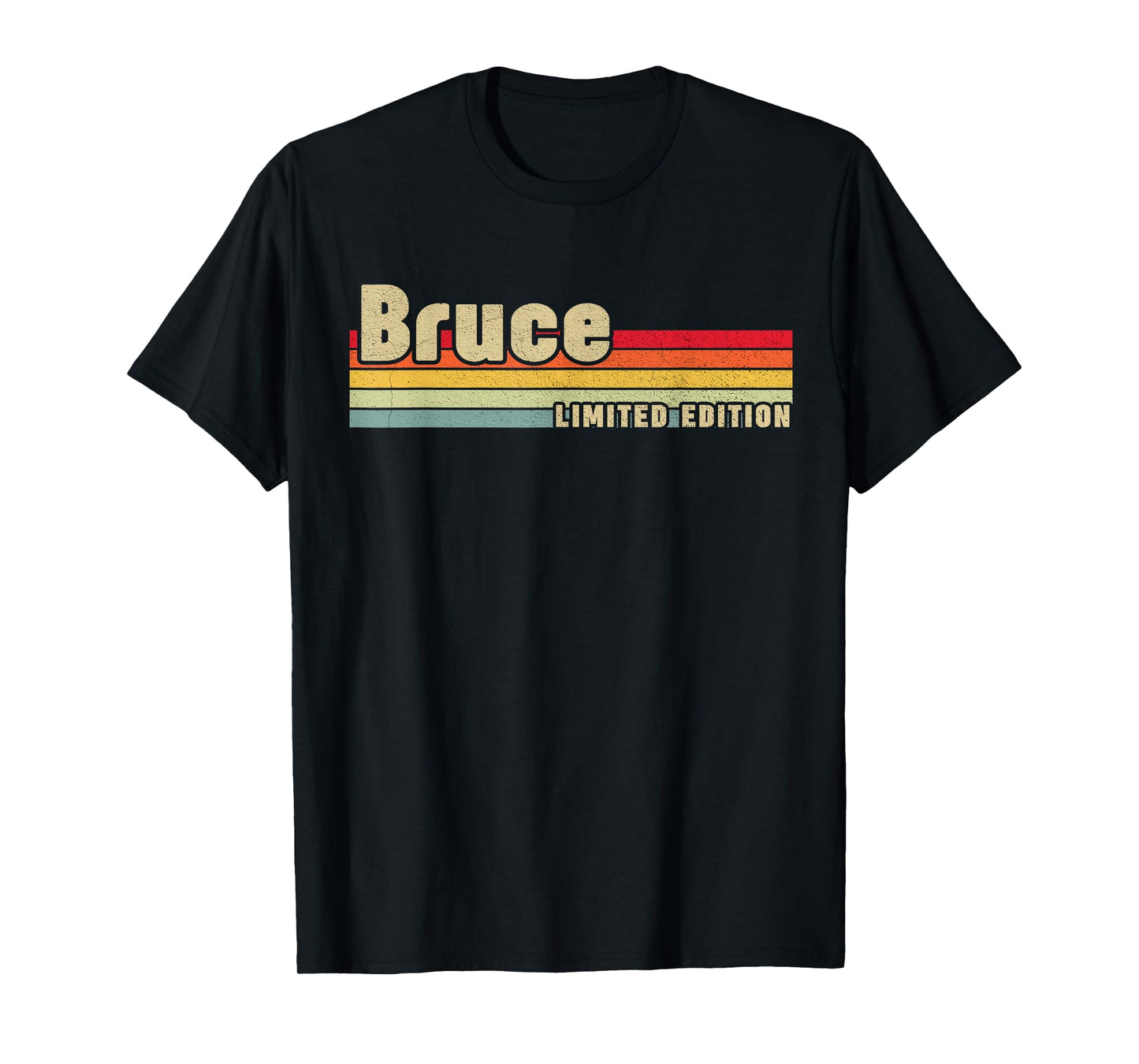 Bruce Gift Name Personalized Birthday Funny Christmas T-Shirt