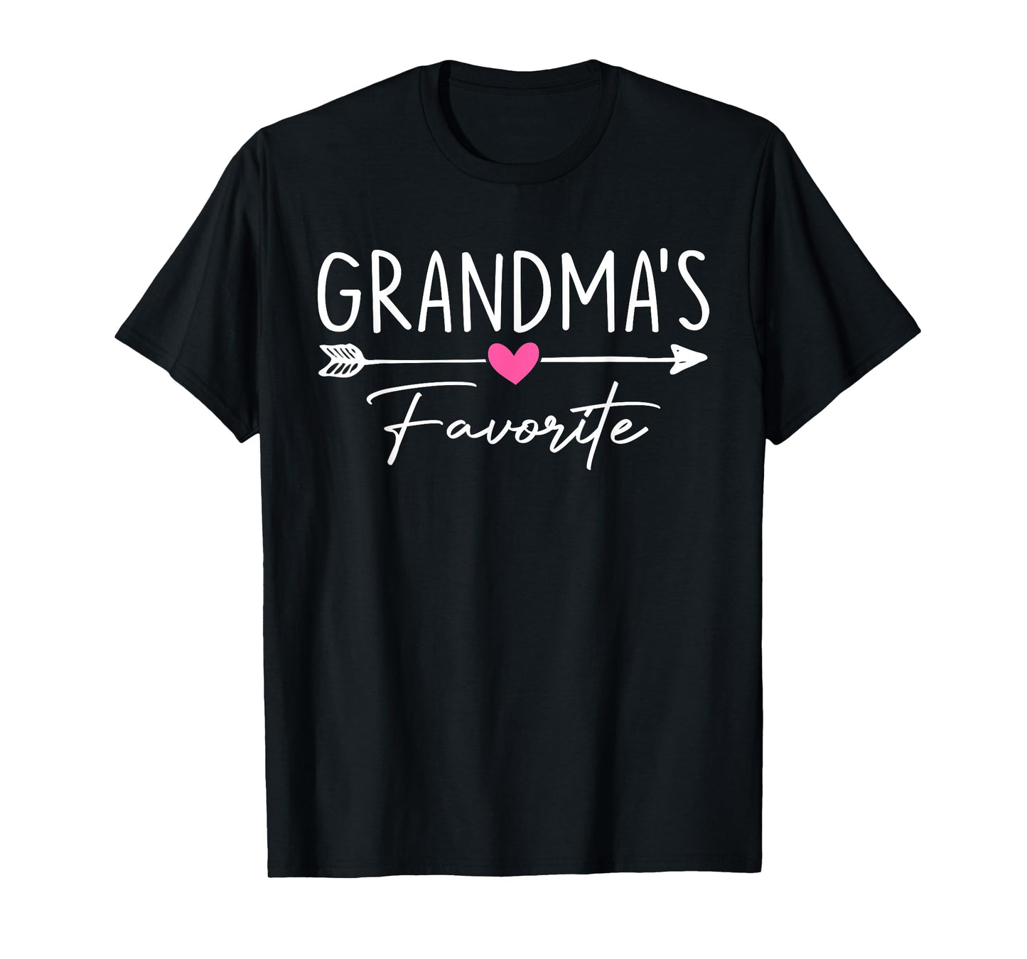 I'm Grandma's Favorite Grandchild Granddaughter Humor Girls T-Shirt