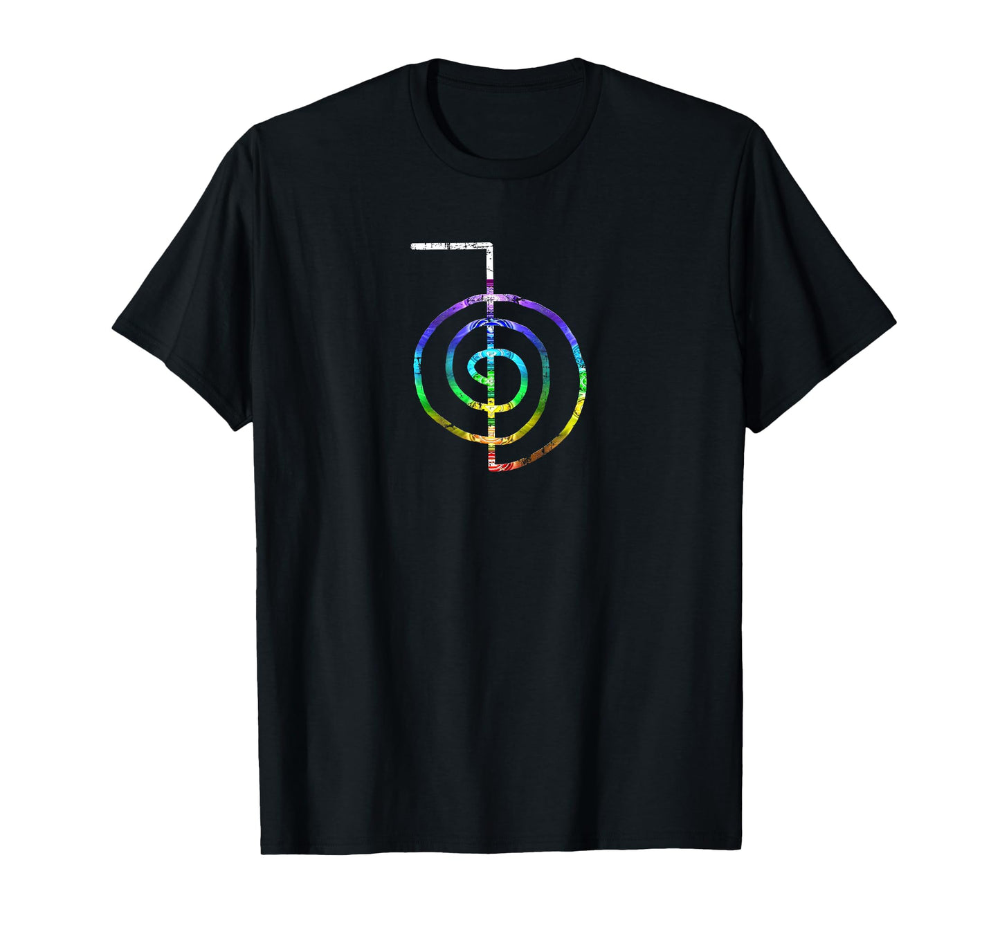 Reiki T-Shirt Reiki Symbol Choku Rei Shirt Chakra colors T-Shirt