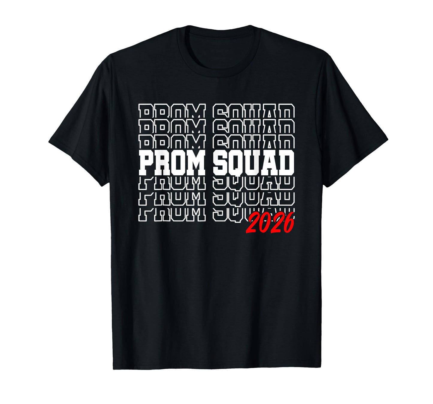 Prom Squad 2026 Graduate Funny Prom Class of 2026 T-Shirt