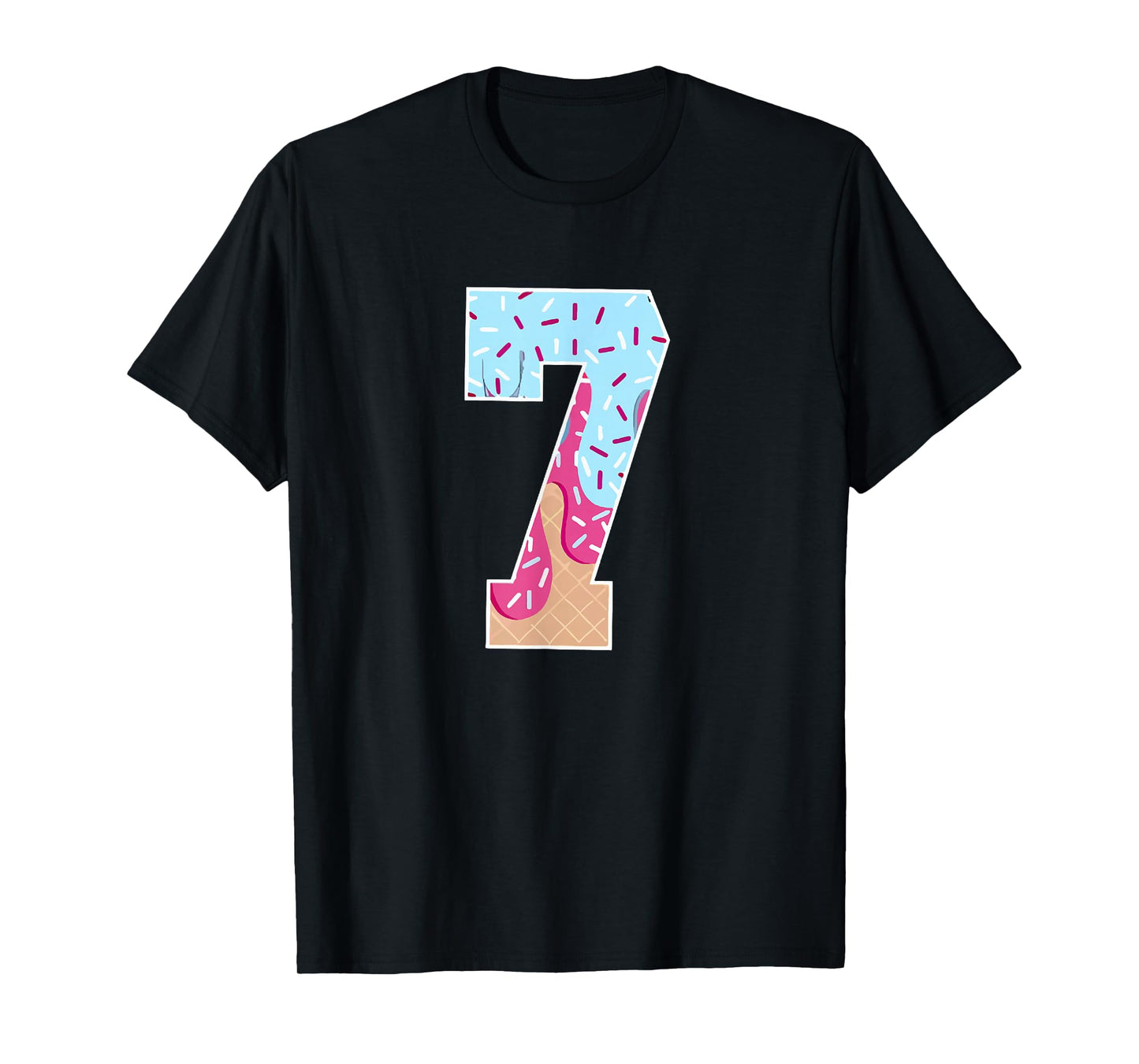67 Ice Cream Drip Meme Six Seven Gen Alpha Slang T-Shirt