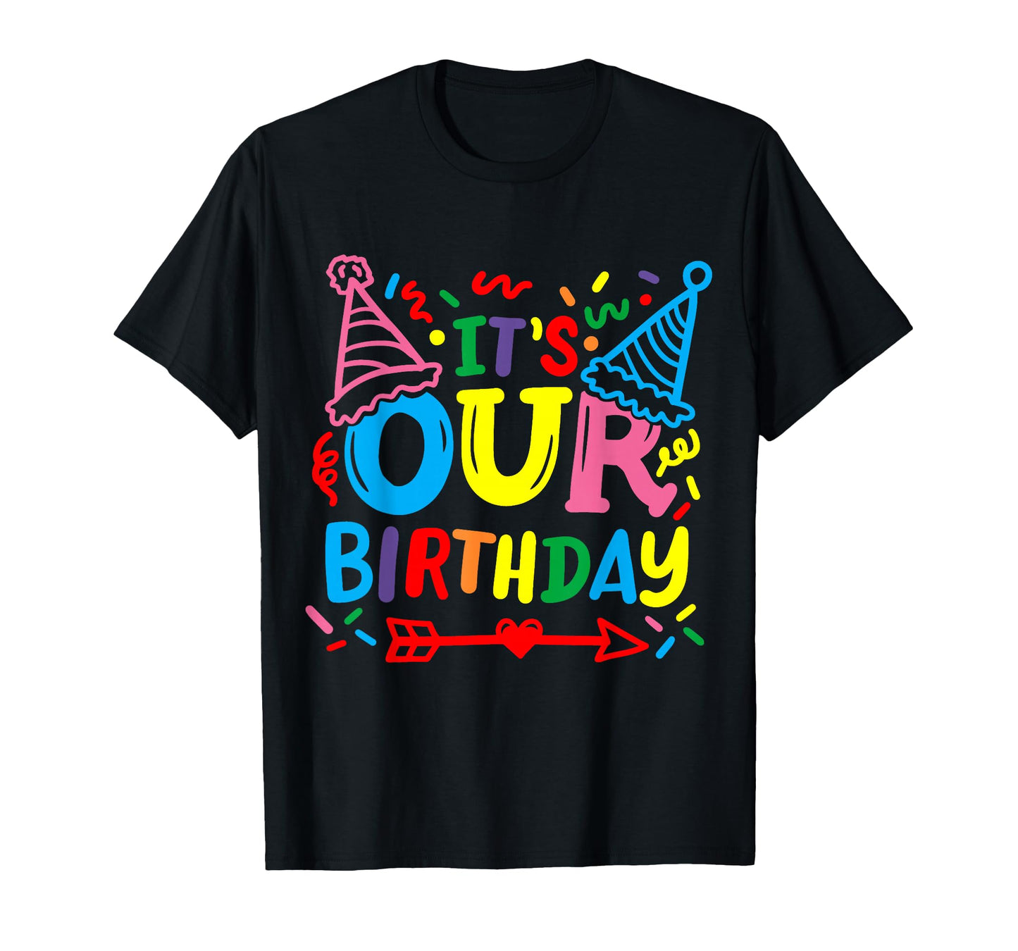 Twins Twin It's our Birthday T-Shirt