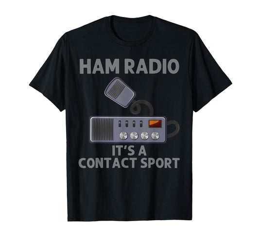 Ham Radio Art For Men Women Amateur Radio Operator CB Radio T-Shirt