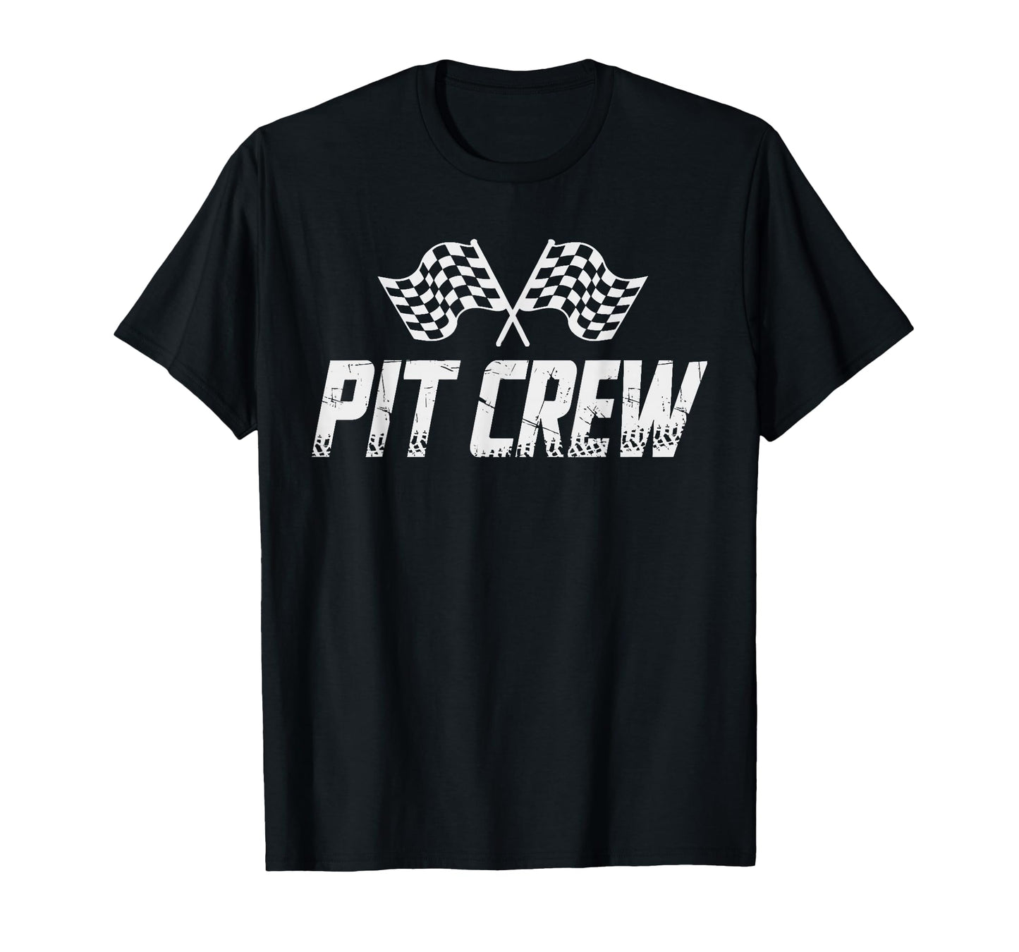 Pit Crew Birthday Family Matching car Racing T-Shirt