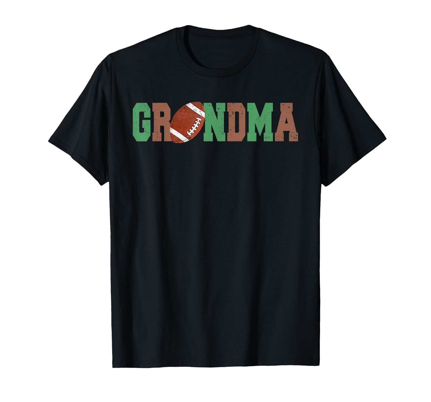 Grandma of The 1 Year Old Football First Birthday Boy Family T-Shirt