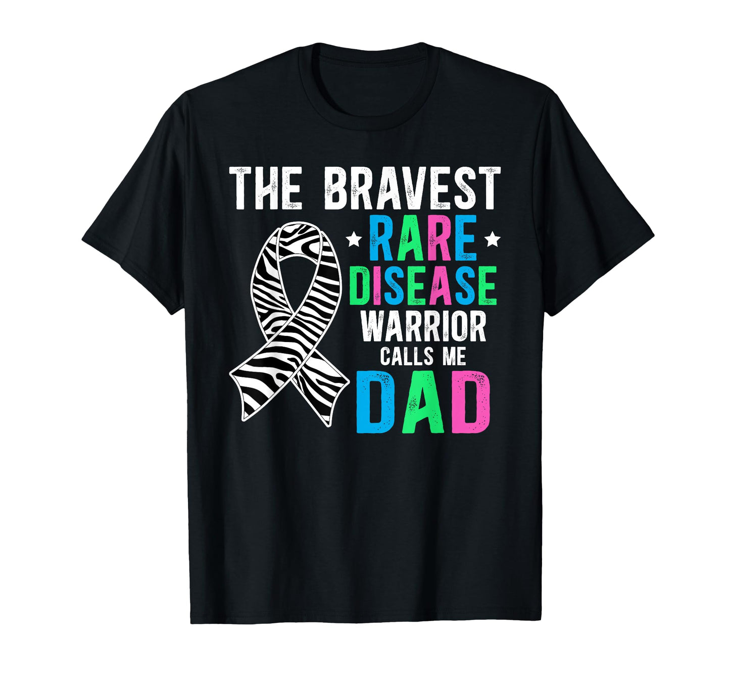 Proud Rare Disease Dad of A Rare Disease Warrior Father T-Shirt