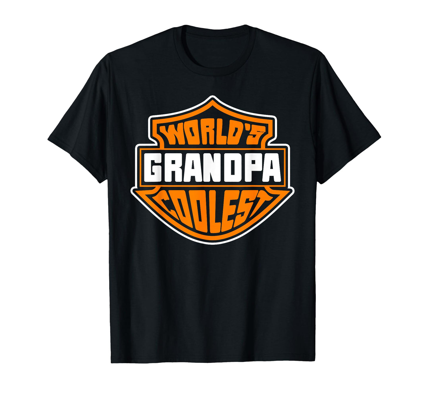 Retro Funny World’s Coolest Grandpa Matching Family Reunion T-Shirt