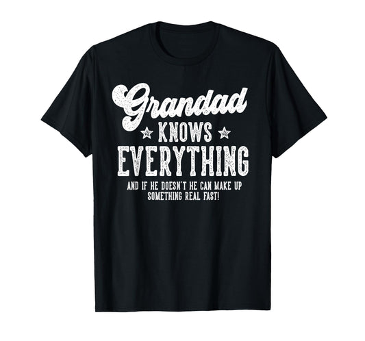 Funny Grandad Gag Gifts For Birthday Father's Day Grandad T-Shirt