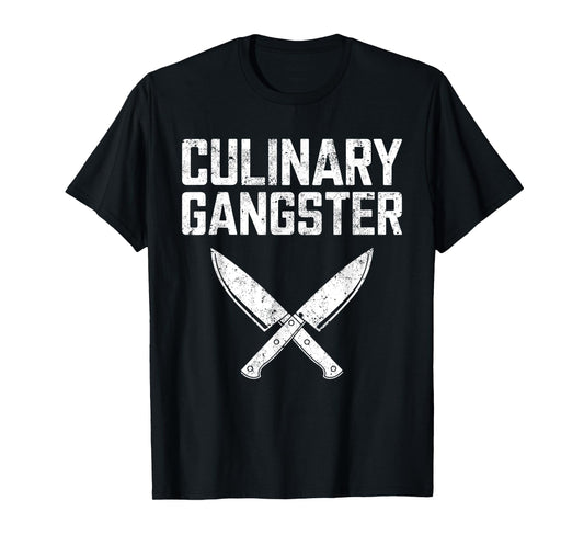 Culinary Gangster Shirt Men Women Culinary Chef Cooking T-Shirt