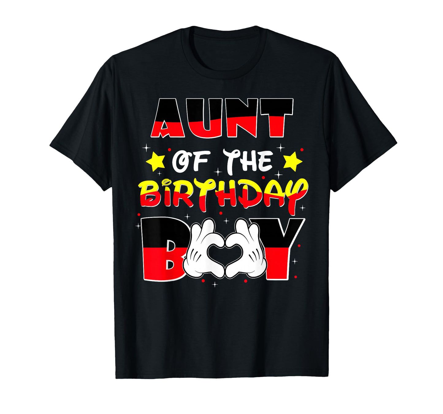 Aunt of The Birthday Boy Shirt Matching Nephew Family Bday T-Shirt