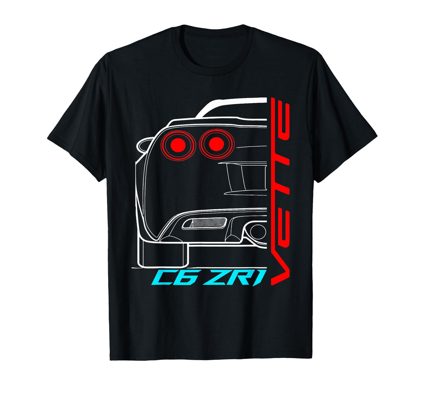 C6 ZR1 Sports Classic Vintage Old Car T-Shirt