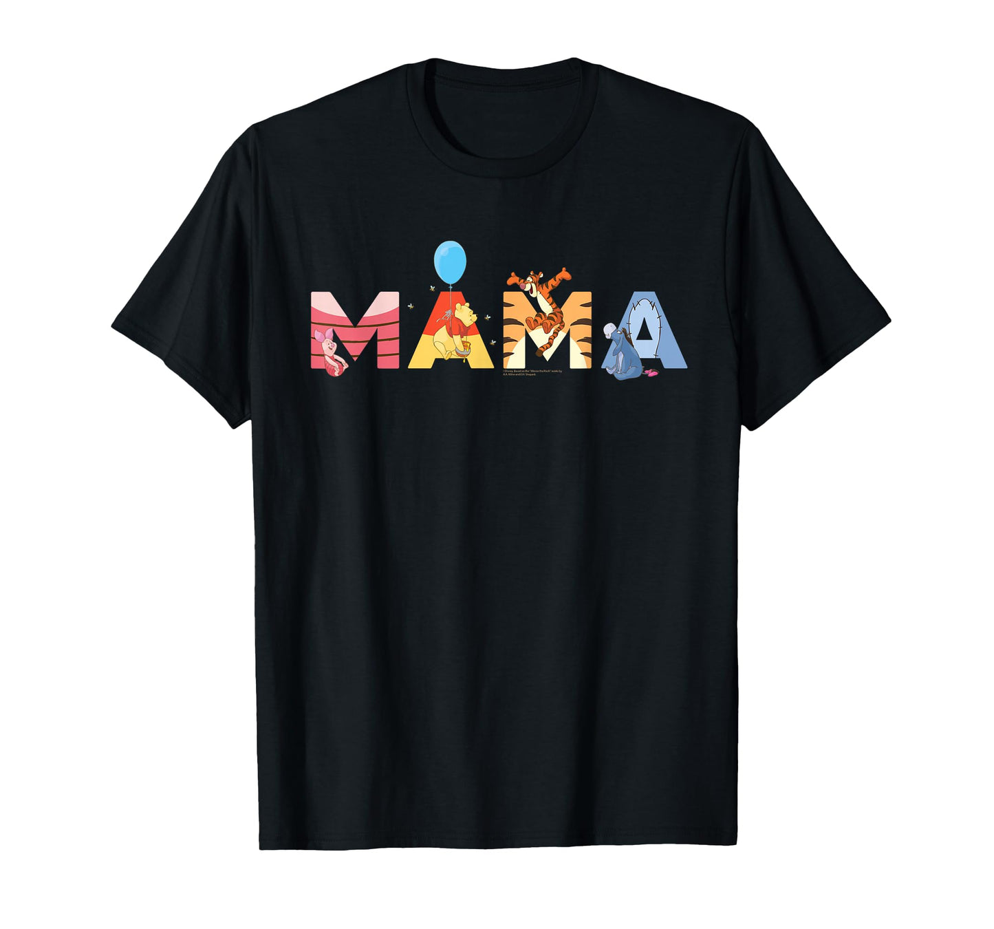 Disney Winnie the Pooh & Friends Mama Mother's Day Birthday T-Shirt