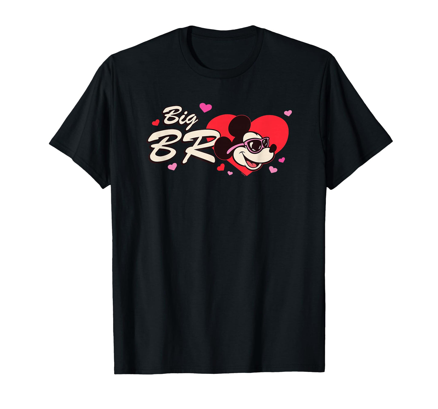 Disney Valentine's Day Big Bro Gift Family Matching Trip T-Shirt