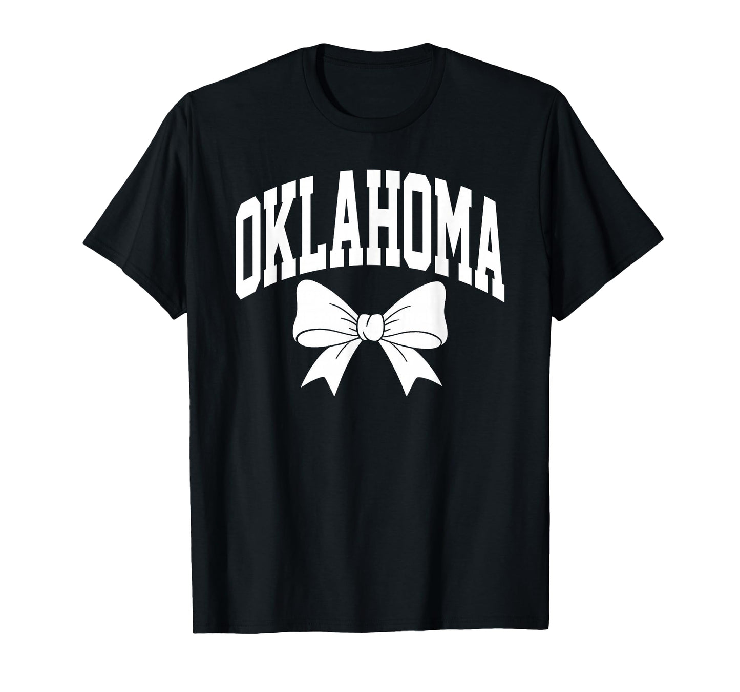 Oklahoma Cute Bow for Women Girls Sisters Daughters Kids T-Shirt