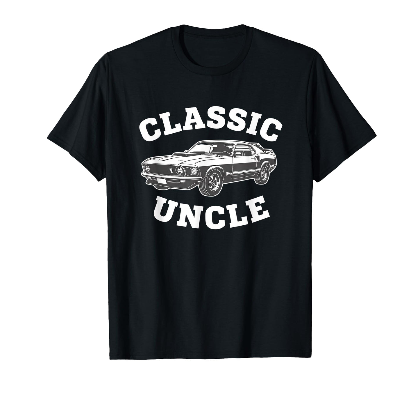 Fine Arts Vintage Muscle Car Illustration, Classic Uncle (N T-Shirt