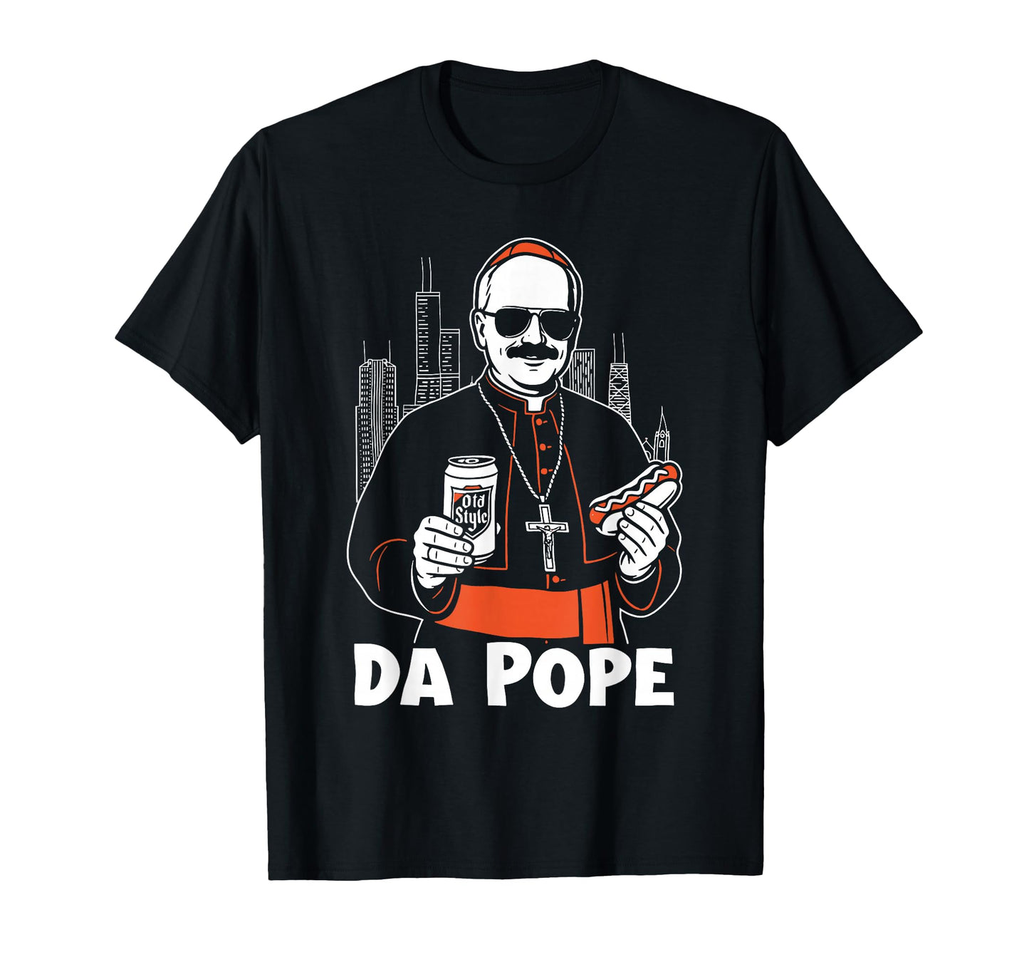 Da Pope From America Chicago Pope Leo XIV Provost T-Shirt