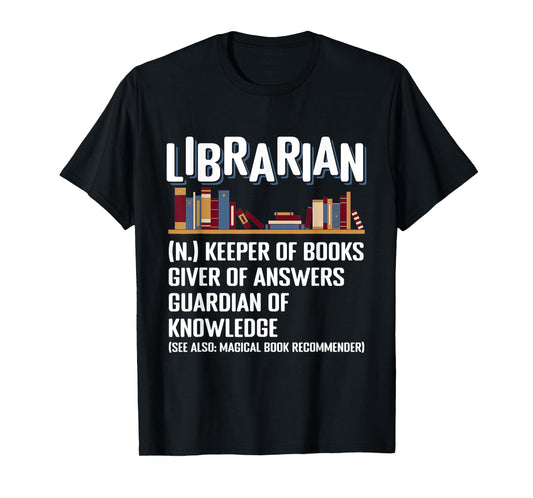 Librarian Definition Librarian T-Shirt