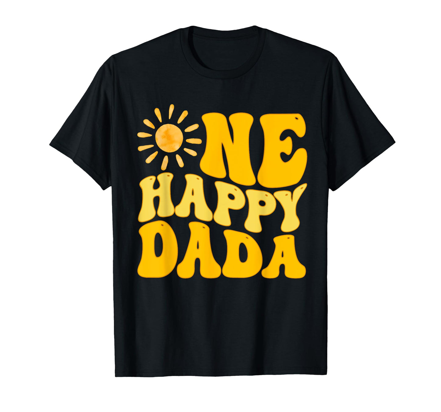 One Happy Dada of The Birthday First Trip Around The Sun T-Shirt