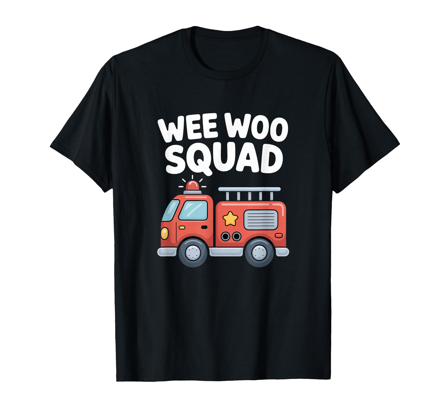 Wee Woo Squad Fire Truck Adventure T-Shirt