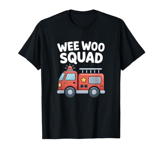 Wee Woo Squad Fire Truck Adventure T-Shirt