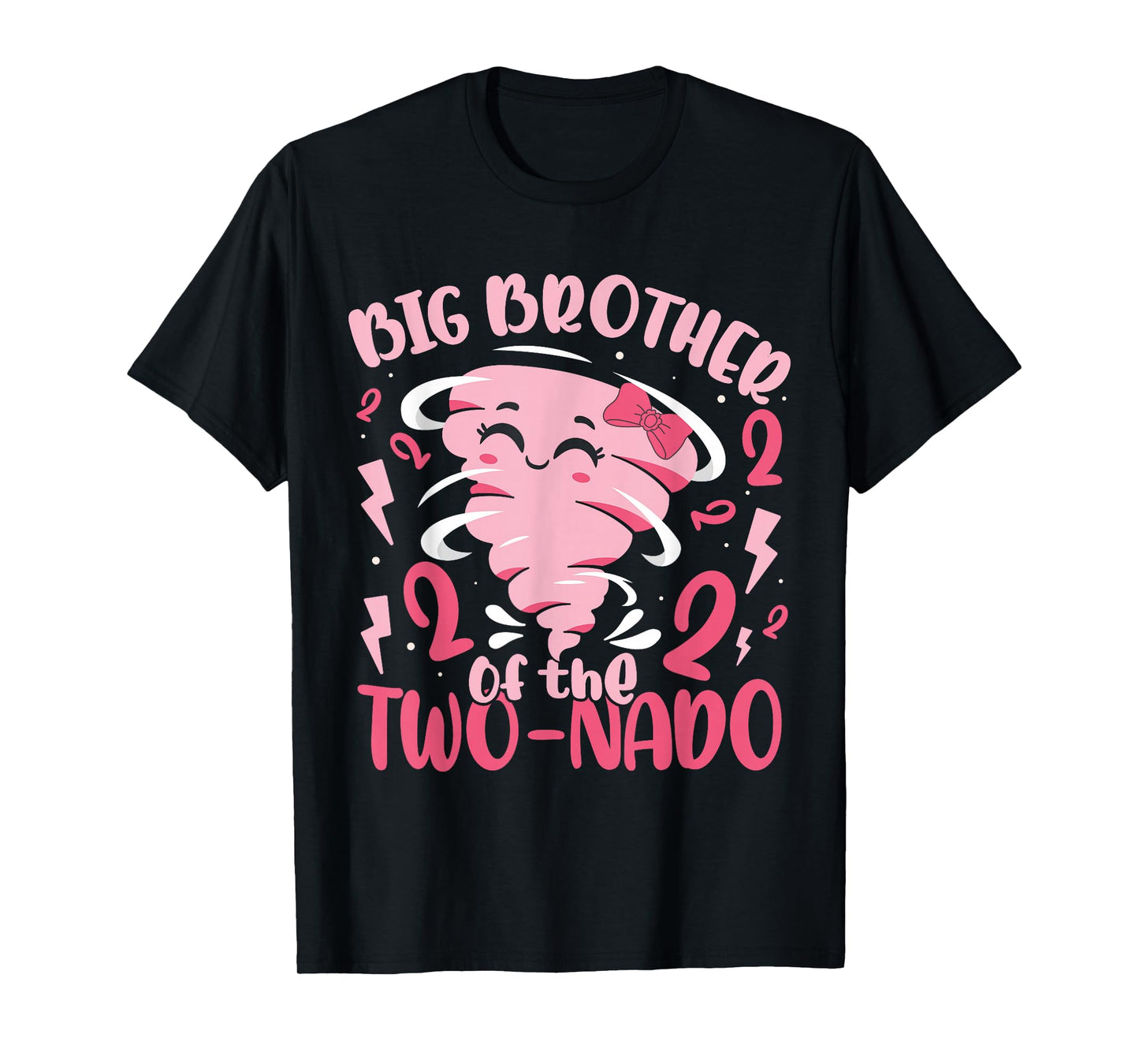Big Brother of the Two-nado Tornado Theme 2nd Birthday Party T-Shirt