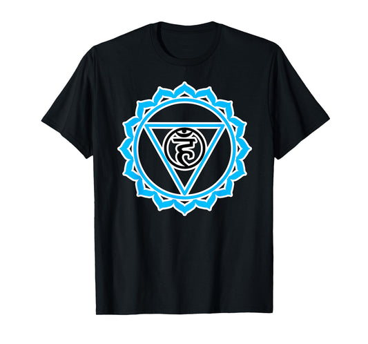 Yoga Veshuddha Throat Chakra Baby Blue Chakra T-Shirt