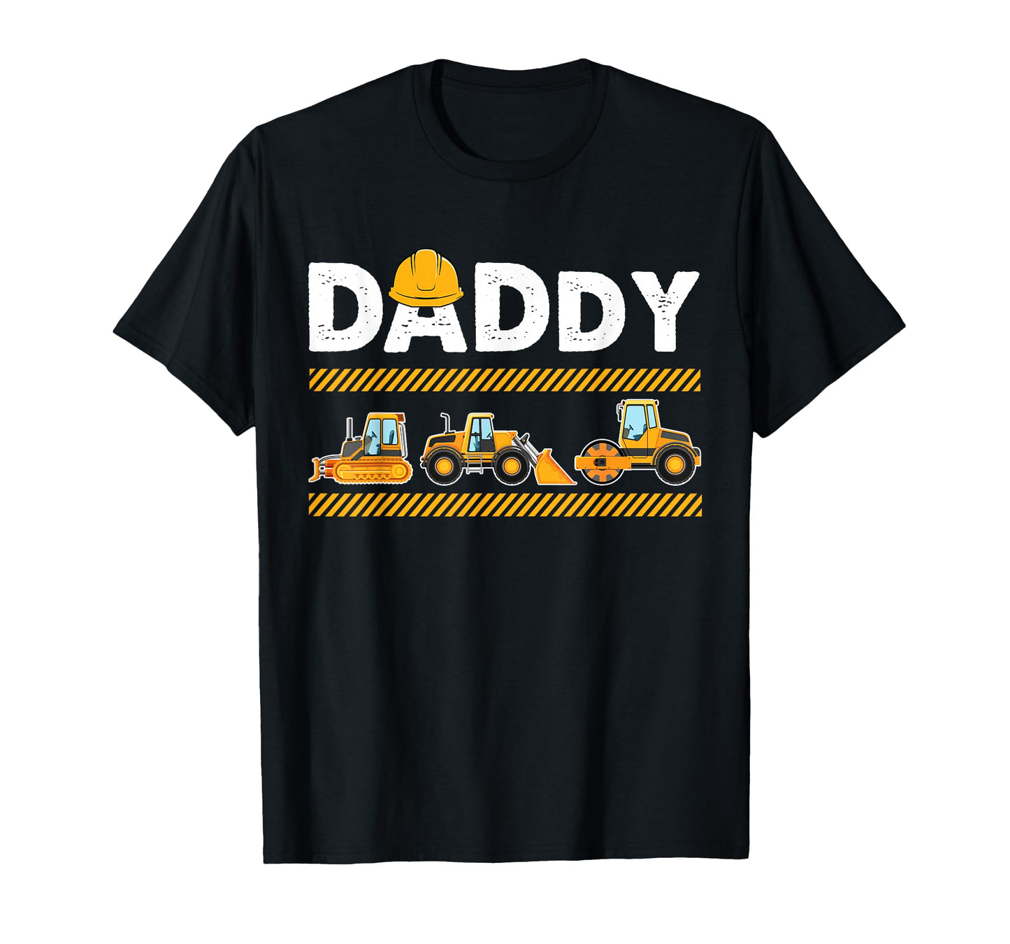 Funny Daddy Construction Excavator Kids Matching Family T-Shirt