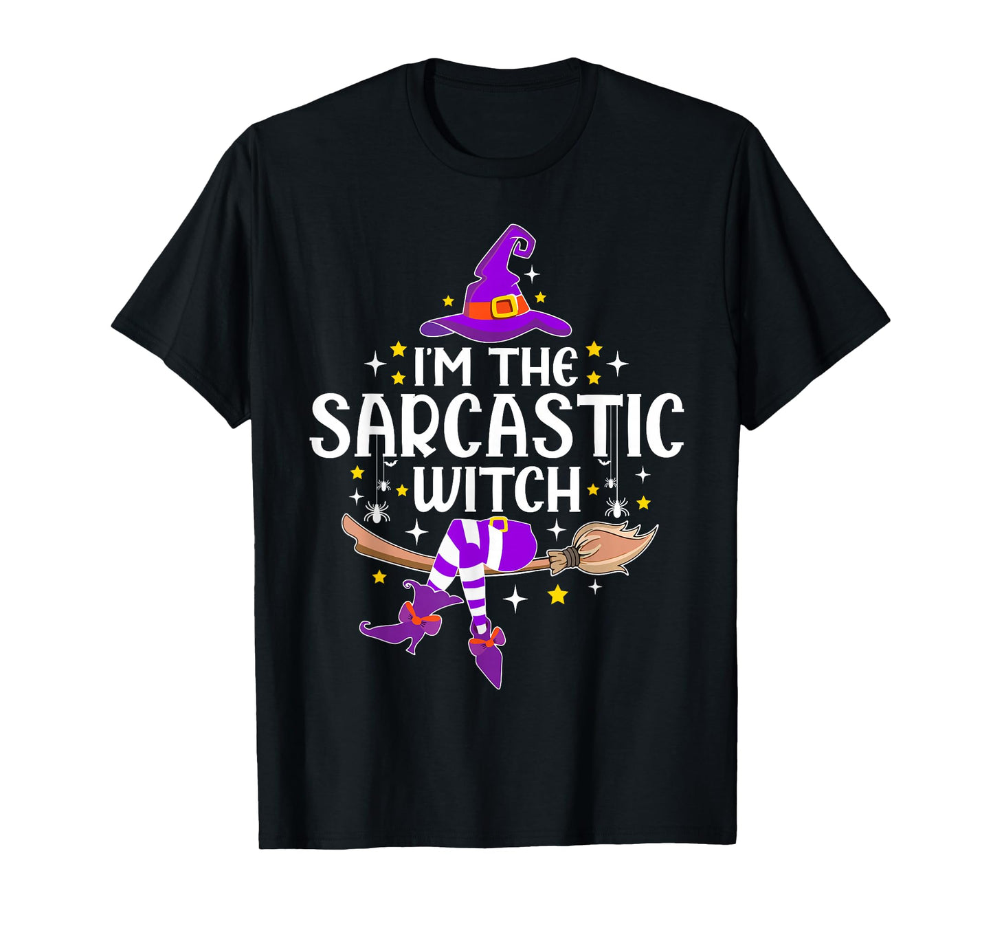 I'm The Sarcastic Witch Halloween Matching Group Costume T-Shirt