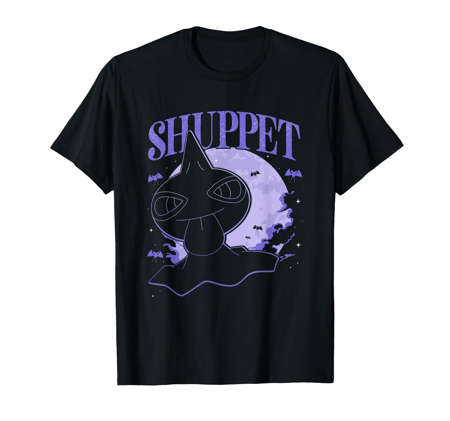 Pokémon Halloween Shuppet Under The Full Moon T-Shirt