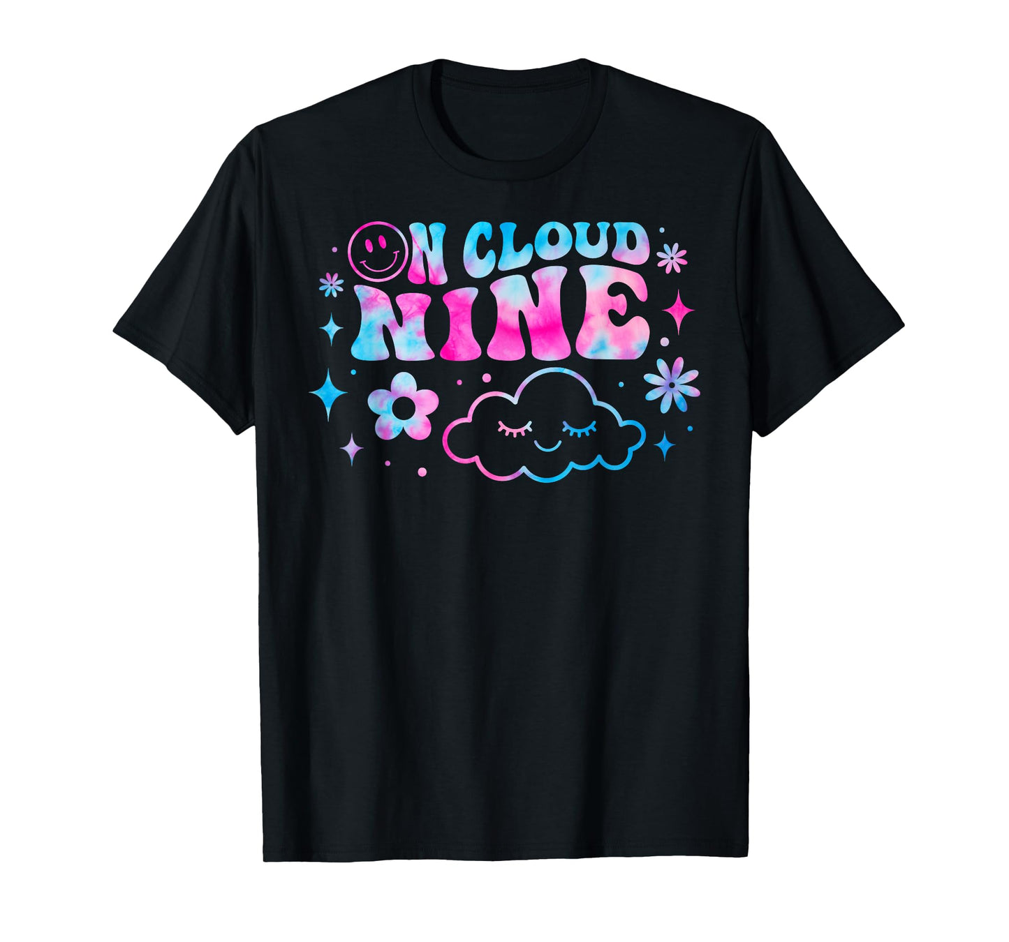 On Cloud Nine 9th Birthday 9 Years Old Birthday Girl T-Shirt