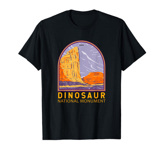 Dinosaur National Monument Emblem Vintage T-Shirt
