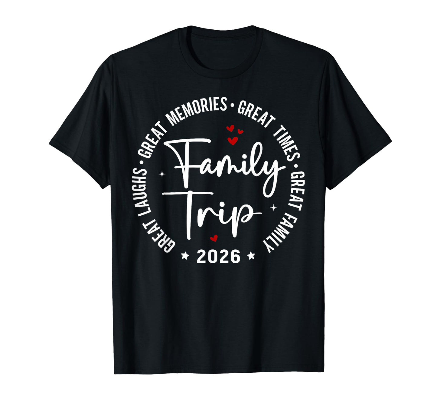 Family Trip Vacation 2026 Matching Group T-Shirt