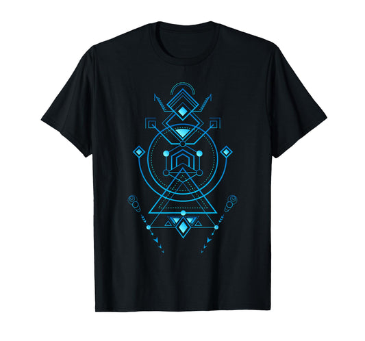 Sacred Geometry T-Shirt - Navajo Totem 2 T-shirt T-Shirt