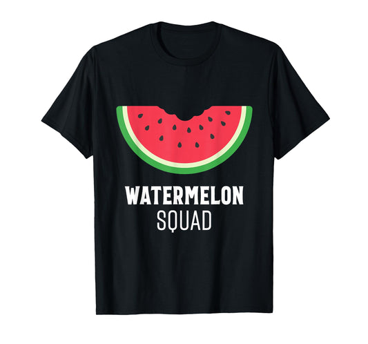 Cute Watermelon Squad Apparel Fruit Lover Matching Group T-Shirt