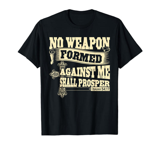 Christerest Isaiah 54:17 Christian Gift T-Shirt