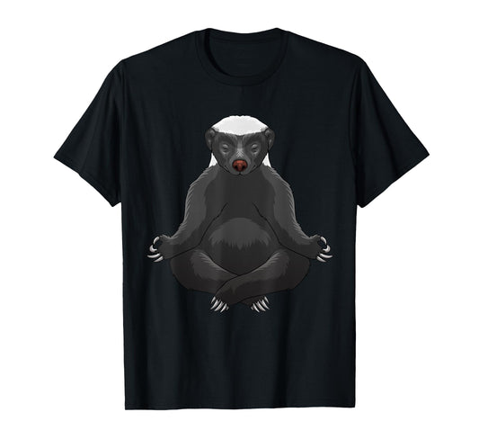 Funny Honey Badger Design For Men Women Honey Badger Lover T-Shirt