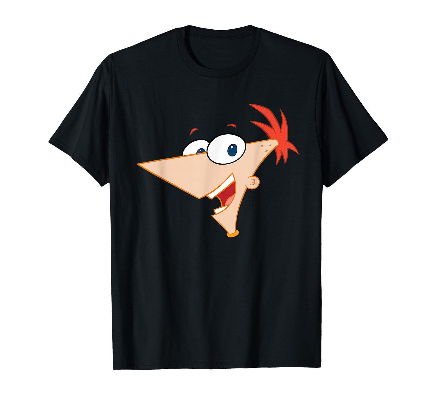 Disney Phineas and Ferb Big Face Phineas Costume T-Shirt