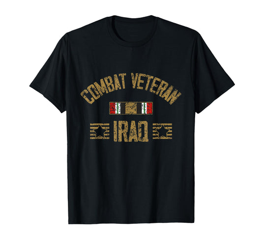 Combat Veteran Iraq Veterans Veteran's Day Combat Veteran T-Shirt