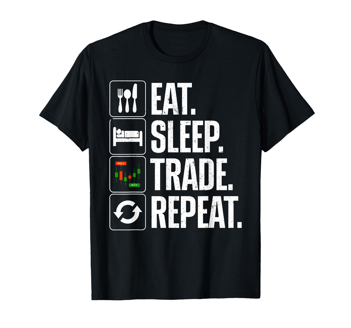 Best Stock Market Art For Men Women Stock Trader Day Trading T-Shirt