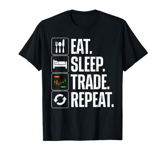 Best Stock Market Art For Men Women Stock Trader Day Trading T-Shirt