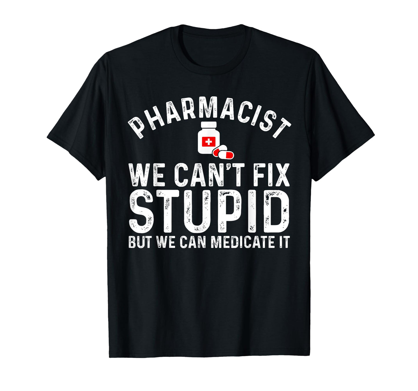 Funny Pharmacy Art For Men Women Pharmacy Tech Pharmacist T-Shirt