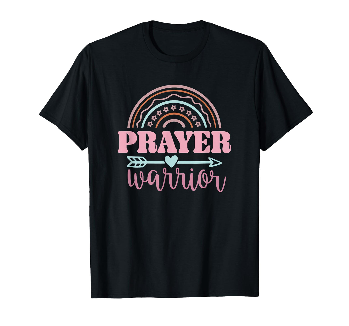 Prayer Warrior Christian Faith Jesus Cross Bible Shirt T-Shirt