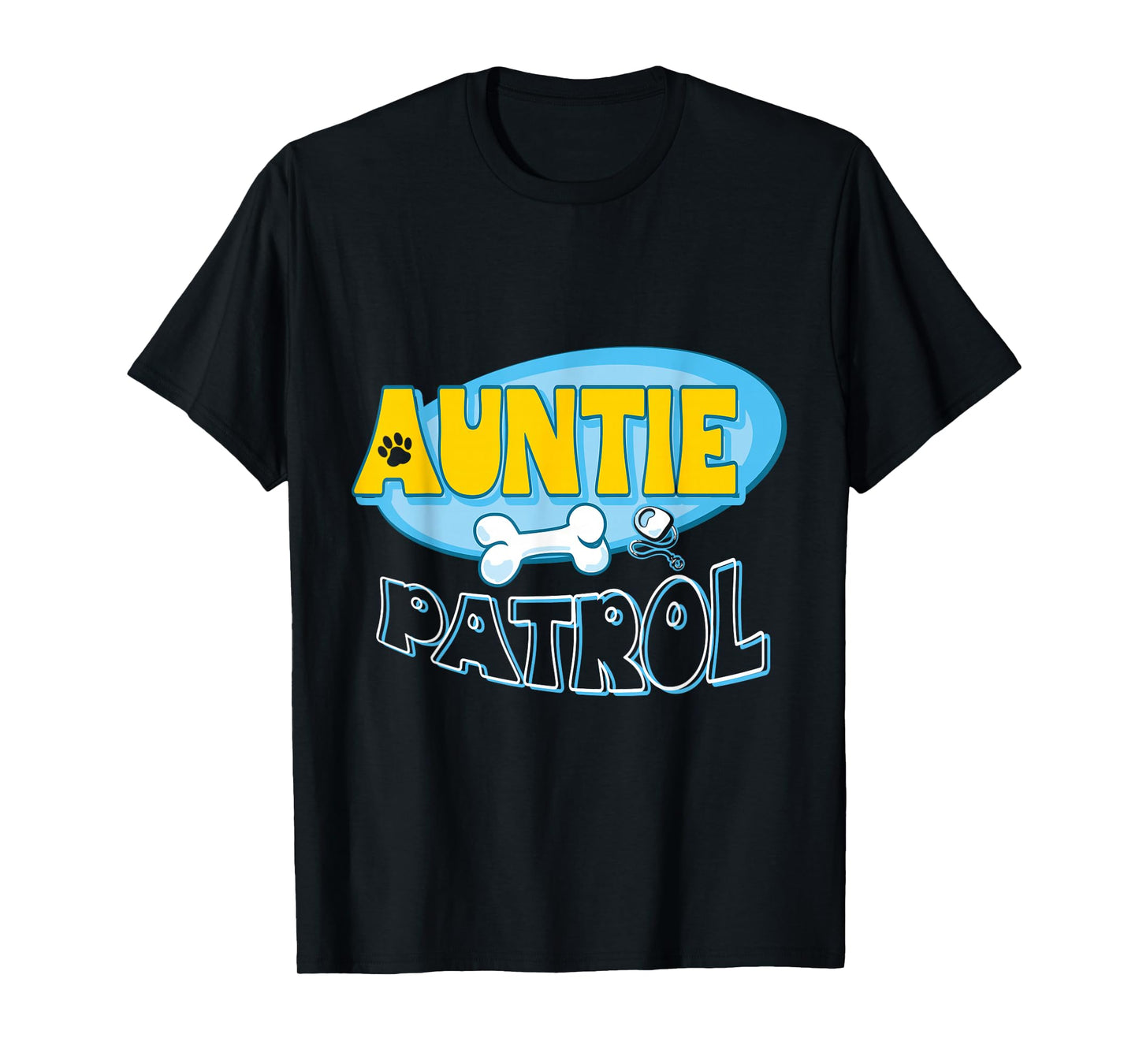 Auntie T Shirt Women Funny Auntie Gifts Funny Auntie Patrol T-Shirt