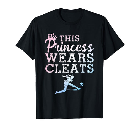 Cool Soccer Art For Women Teen Girls Goalie Soccer Player T-Shirt
