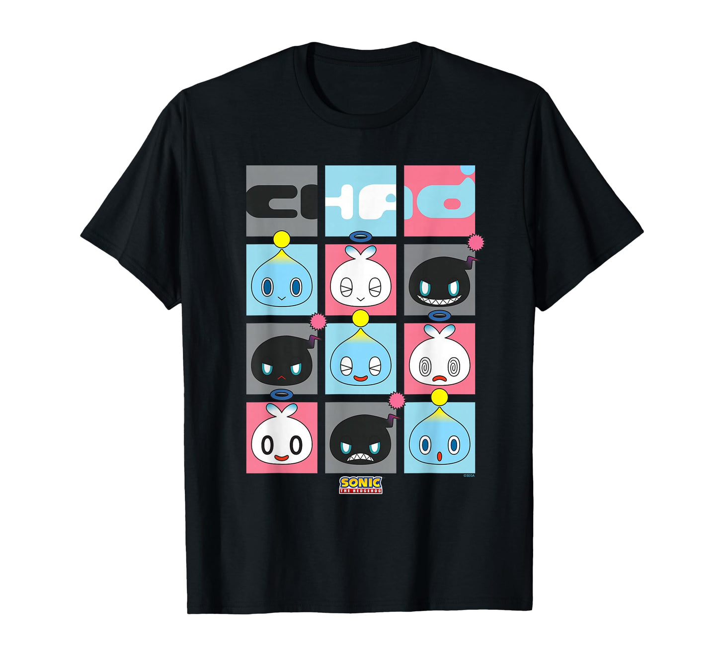 Sonic The Hedgehog - Chao Expressions T-Shirt